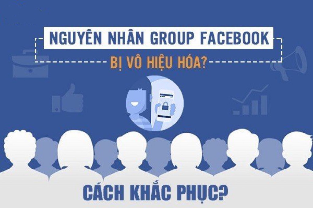 Mở khóa group Facebook bị vô hiệu hóa do vi phạm bản quyền, thương hiệu