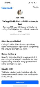 Thông báo từ Facebook