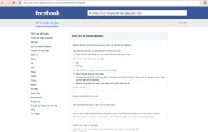 Link 808 báo cáo tài khoản Facebook bị hack