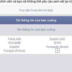 Thông báo vô hiệu hóa tài khoản Meta, yêu cầu xử lý trong 30 ngày.