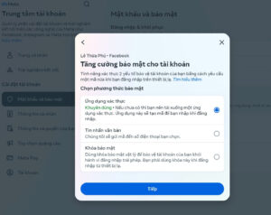 Nhược điểm khi bật tính năng mã phê duyệt đăng nhập Facebook.