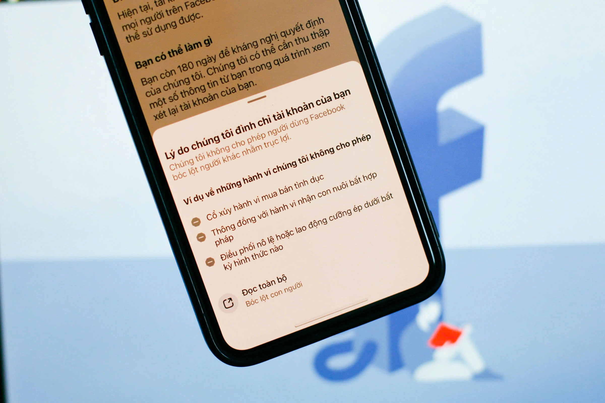 Tại sao tài khoản Facebook bị đình chỉ 180 ngày và cách mở 2025.