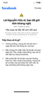 Tác hại khi Facebook bị đình chỉ 180 ngày.