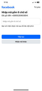 Nhận yêu cầu xác minh nhưng không thể bỏ qua.