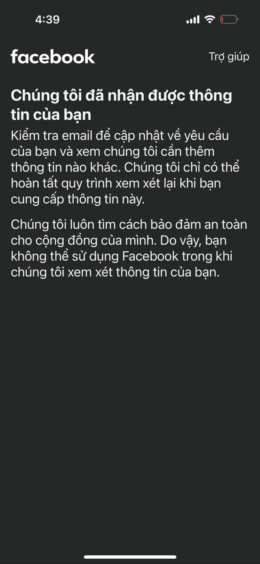 Dấu hiệu khi Facebook bị khoá 282 180 ngày lồng bản quyền.