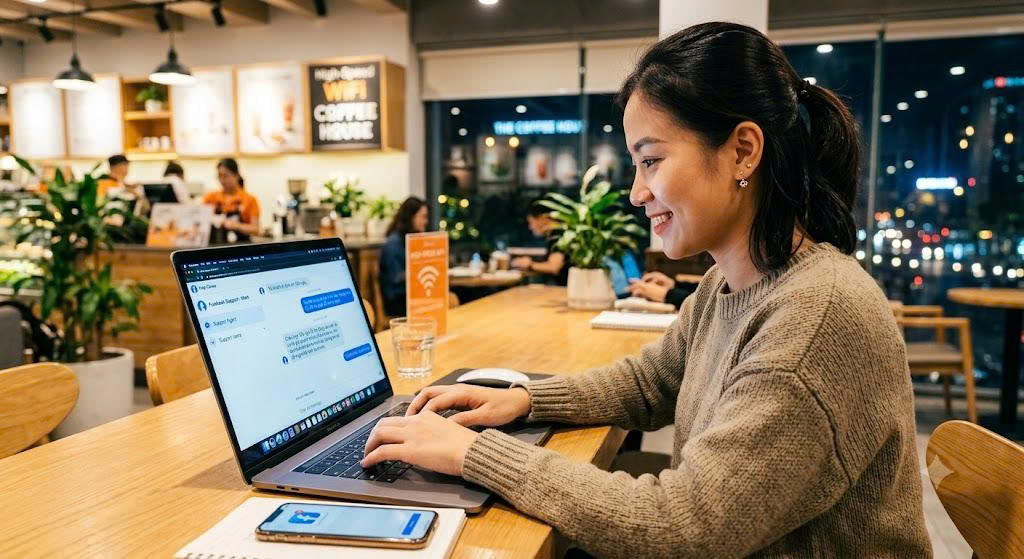 Cách mở khoá Facebook bị đình chỉ 180 ngày bằng cách chat Support Facebook cực nhanh.