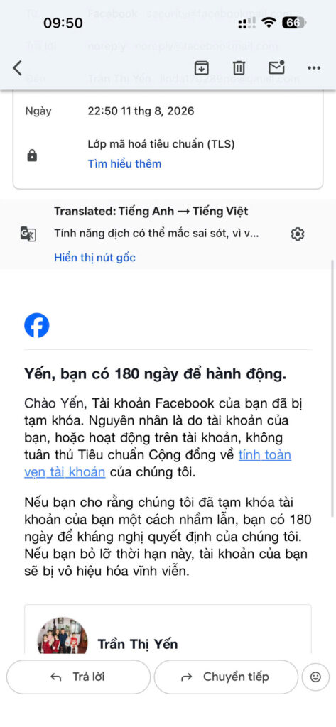 Nguyên nhân khiến Facebook bị đình chỉ 282 180 ngày.