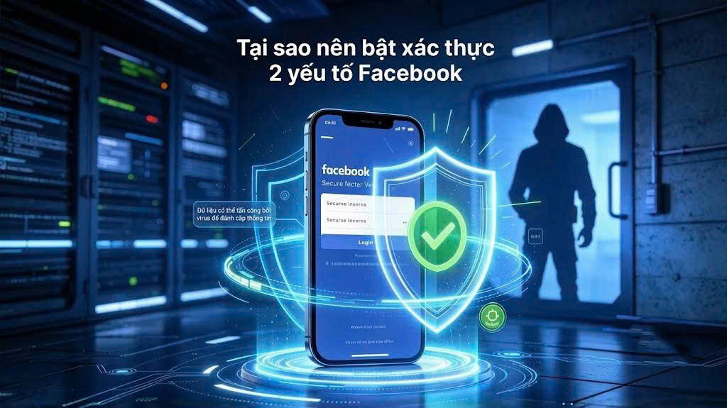 Tại sao nên bật xác thực 2 yếu tố Facebook?